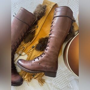 FRYE | Melissa Lace Up Boots